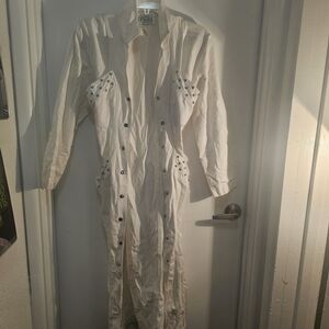 Arpeja White Button-Up Shirt